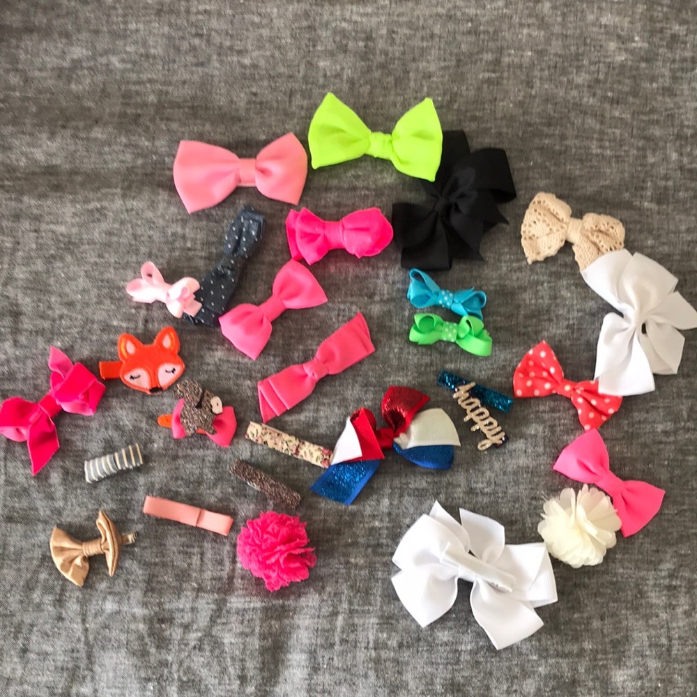 Kids variety hair clips